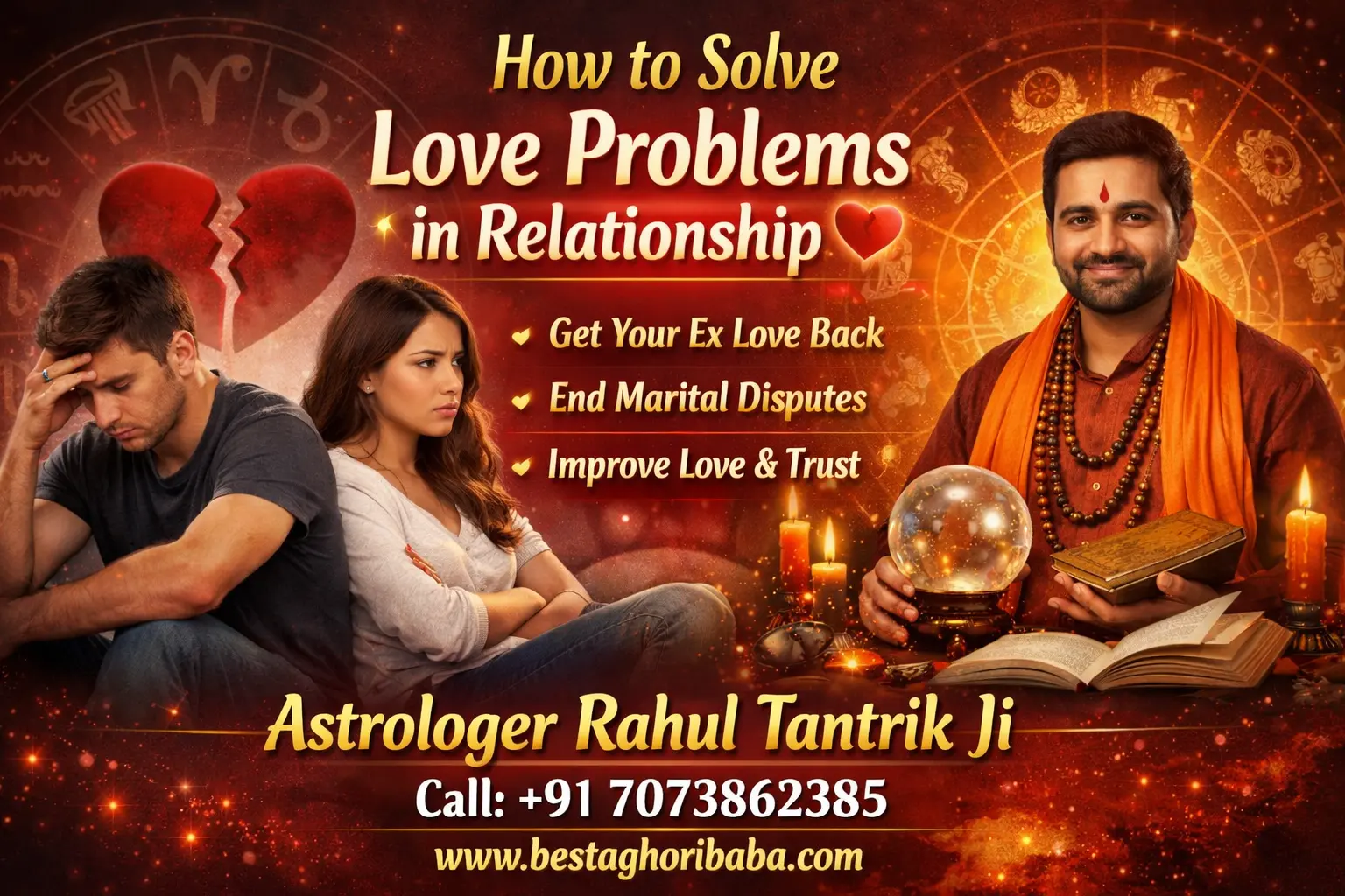 How to Solve Love Problems in Relationship