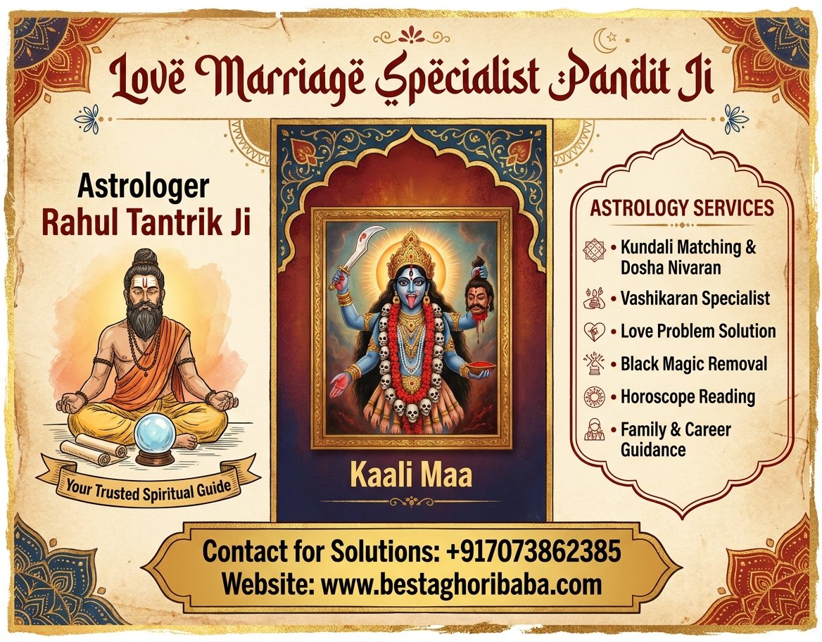 Love Marriage Specialist Pandit Ji