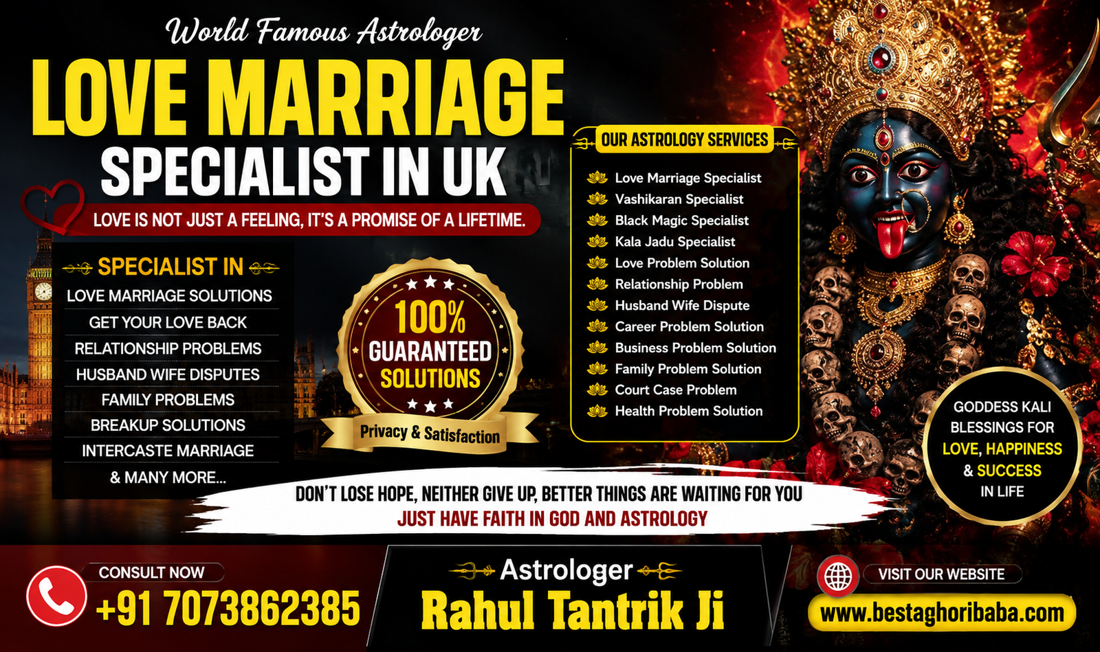 Love Marriage Specialist in UK