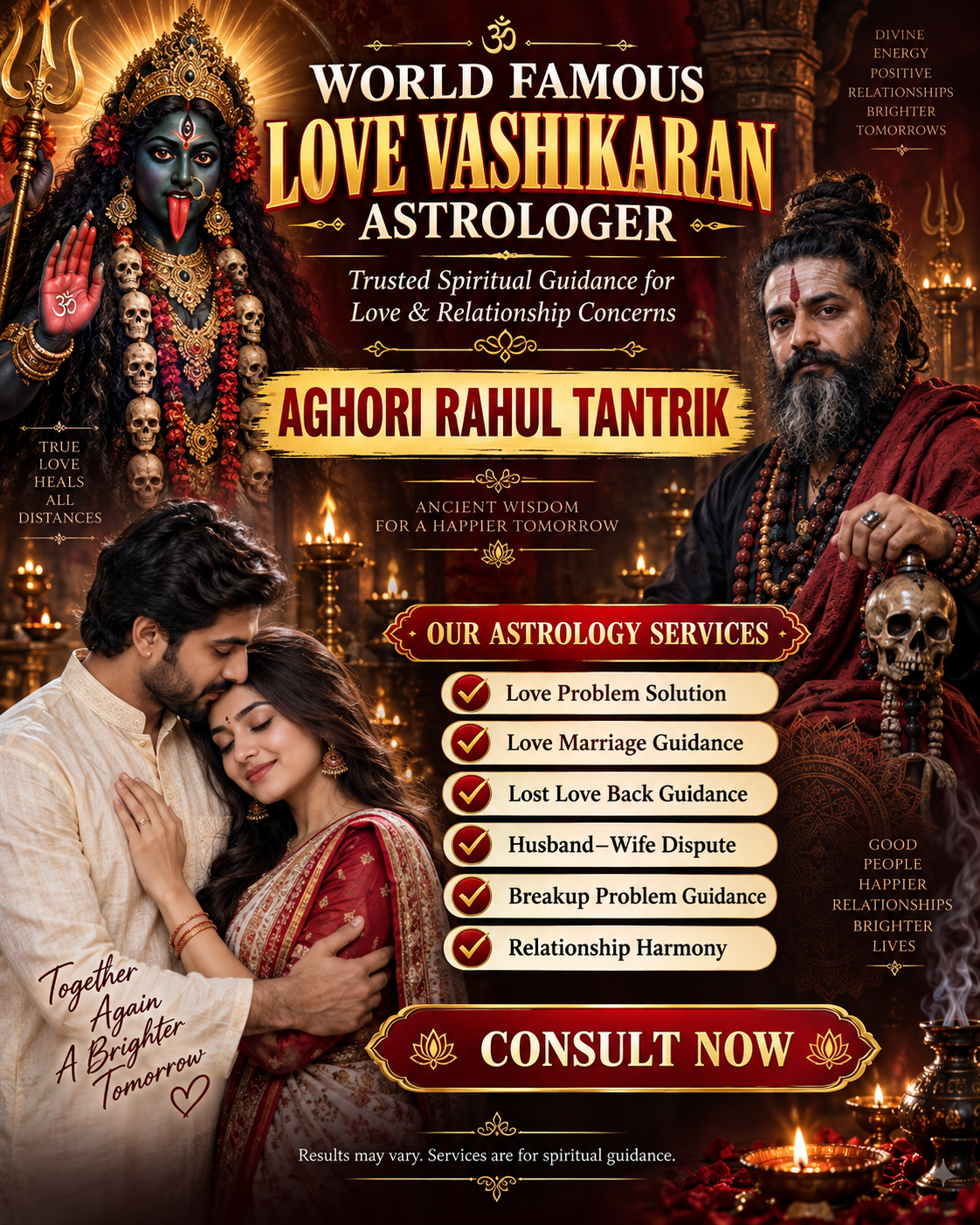 World Famous Love Vashikaran Astrologer