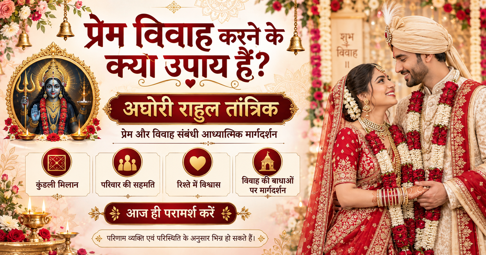प्रेम विवाह करने के क्या उपाय हैं?
