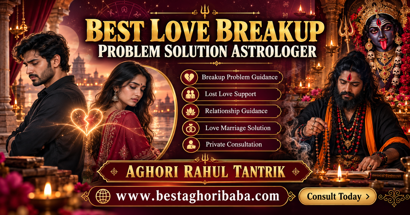 Best Love Breakup Problem Solution Astrologer
