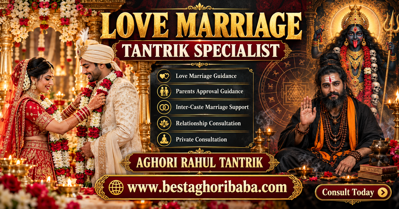 Love Marriage Tantrik Specialist