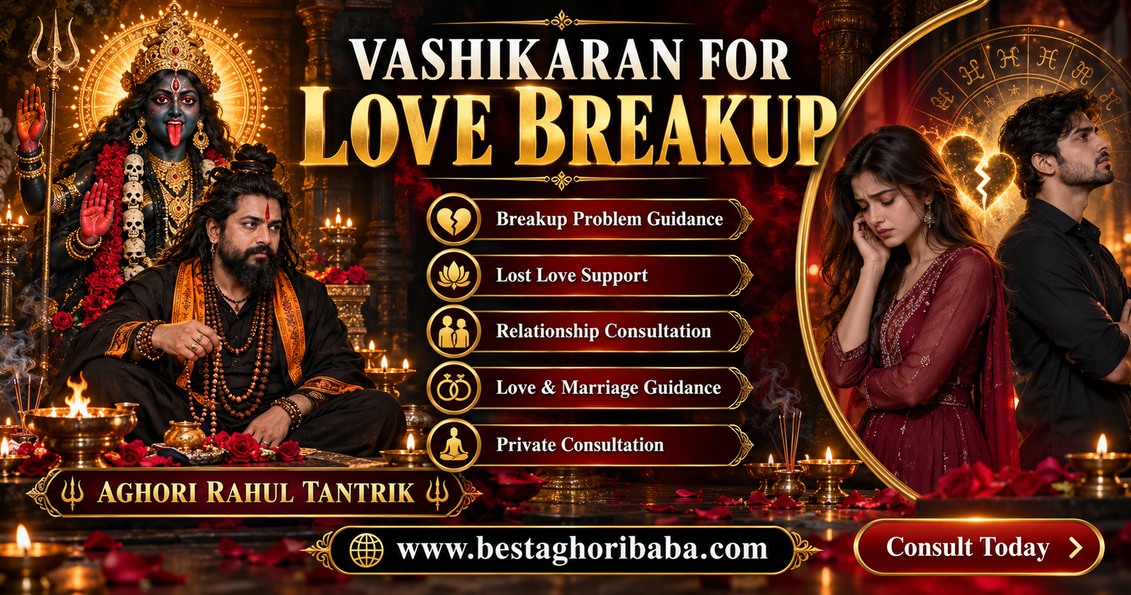 Vashikaran for Love Breakup